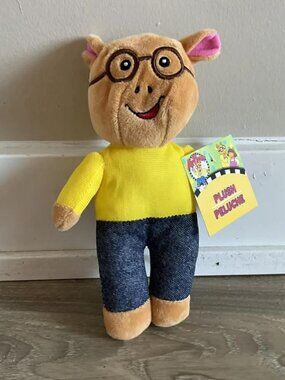 plush Arthur doll, made by Marc Brown